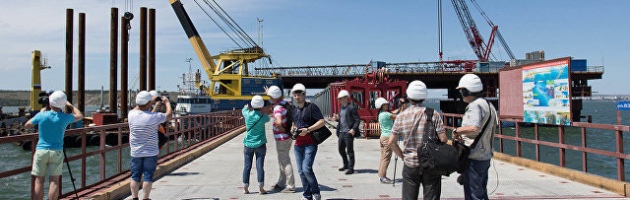 Ж/д подход к мосту в Крым со стороны полуострова начнут строить в этом году